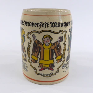 Kufel Oktoberfest Jubileusz Oktoberfest München 1810-1960 dzbanek 0,5 litra kamionka - Zdjęcie 1 z 20