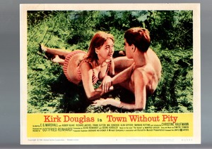 TOWN WITH OUT PITY-1961-LOBBY CARD-FN/VF-DRAMA-CHRISTINE KAUFMANN FN/VF