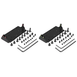 New Red Dot Sight Optic Mounting Platform with Fiber Sight for Glock Model - Picture 1 of 14