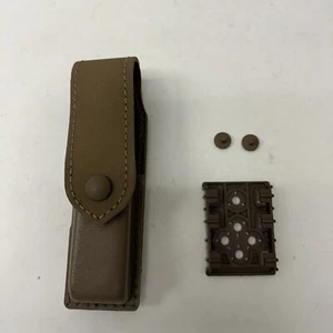 Safariland ELS Mount Single Pistol Reload Pouch 9mm Coyote Brown Sig Glock M&P - Picture 1 of 4
