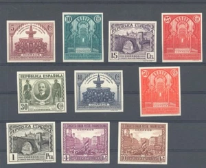1931 III CONGRESO UNION POSTAL PANAMERICA EDIFIL 604/13s ** MNH LUJO TC11107 - Imagen 1 de 2