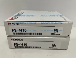 1PCS NEW Keyence FS-N10 FSN10 Fiber Optic Sensor Amplifier fast shipping - Picture 1 of 4