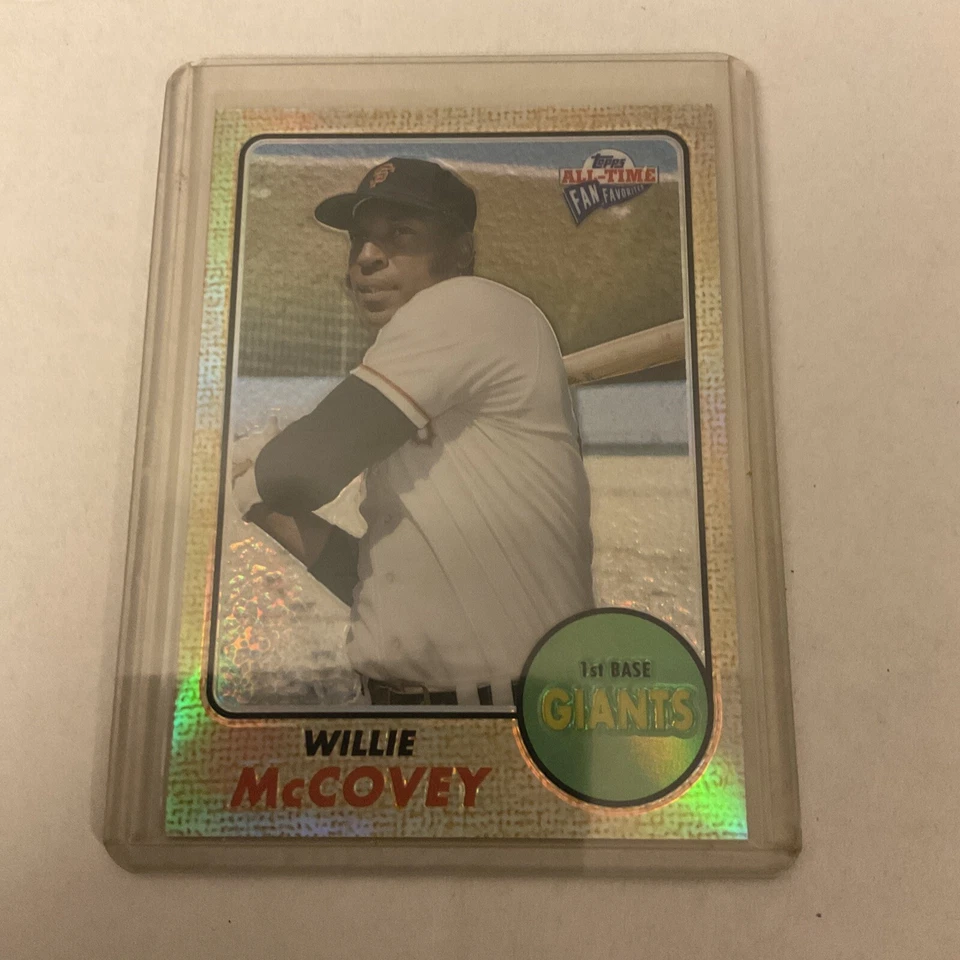 2003 Topps All Time Fan Favorites #132 Refractor Willie McCovey #/299 Giants - Image 1 of 4