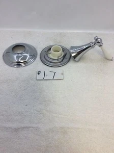 Kohler Artifacts Transfer Valve Trim Lever Handle Polished Chrome And Porcelain - Picture 1 of 4