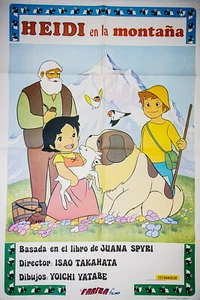 HEIDI EN LA MONTAÑA -- Poster Cartel de Cine - Imagen 1 de 1