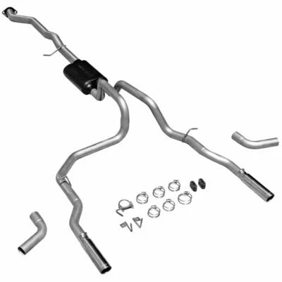Kit de sistema de escape para Chevrolet Silverado 1500 Z71 2004 todoterreno 4,8 L V8 gas OH Foto 1 de 4