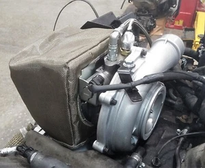 Cubierta de protección térmica manta turbina turbo para 6,6 L LLY/LBZ/LMM/LML 2005-16 Duramax - Imagen 1 de 5