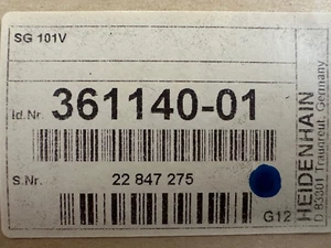 HEIDENHAIN SG 101V switch box for MT 101M ID 361140-01 new in box - Picture 1 of 3