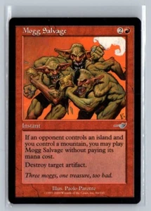 Mogg Salvage Nemesis Uncommon – MTG Magic the Gathering Card - Picture 1 of 2