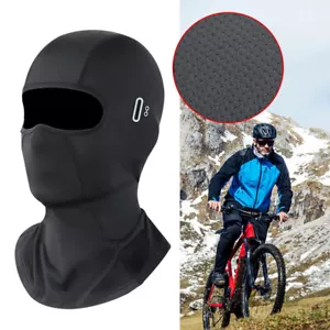 Campana de pasamontañas para motocicleta a prueba de viento máscara facial térmica cuello tubo casco delineador sombrero - Imagen 1 de 19