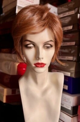 TressAllure Stacked Bob | Peluca sintética HF (tapa básica) 747T 🙏 Foto 1 de 4