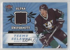 2006-07 Fleer Ultra Uniformity Teemu Selanne #U-TS HOF