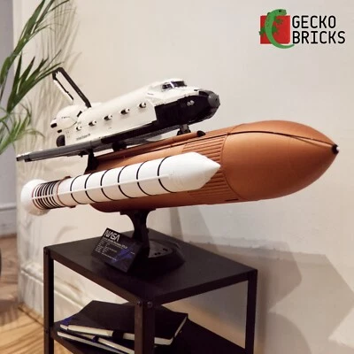 Gecko Bricks 3D printed SRB for Lego Nasa Space Shuttle Discovery 10283