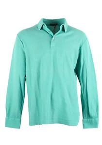 Polo Loro Piana Manga Larga Verde Menta Talla XL / 54 IT / 44R EE. UU. Nuevo Con Etiquetas - Imagen 1 de 4