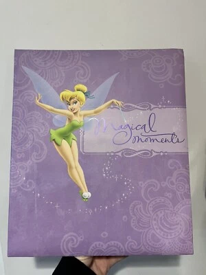 Disney TINKERBELL Photo Album Scrap Book Hallmark selfsticking pages tinker bell - Image 1 of 4