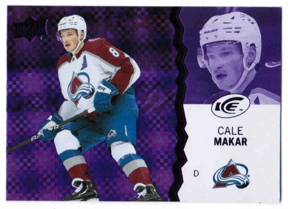 23/24 2023 UPPER DECK UD ICE HOCKEY BASE PURPLE PARALLEL CARDS 1-100 U-Pick List - Image 1 of 1
