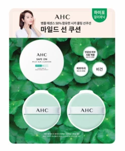 AHC Safe On Mild Sun Cushion Compact 1pcs + Refill 2pcs K-Beauty - Picture 1 of 18