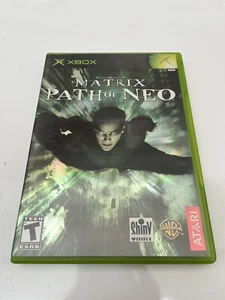 Matrix : Path of Neo ( Microsoft Xbox , 2005) CIB with manual - Clean - TESTED - Picture 1 of 3