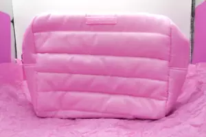 Glow Recipe Limited Edition Pink Dream Pillow Pouch Puffer Makeup Bag 11x7x2 in - Picture 1 of 14