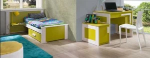 NEU 2-teiliges Set Jugendzimmer Kindermöbel ALDO 3 Massivholz Kiefer hochwertig - Bild 1 von 2