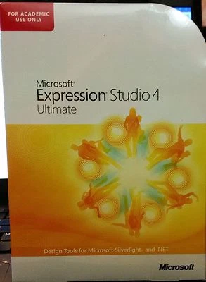 Microsoft Expression Studio 4 Ultimate--For Academic Use--New Sealed Box - Image 1 of 3