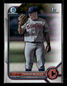 2022 Bowman Draft #BDC-71 Parker Messick Chrome Refractor