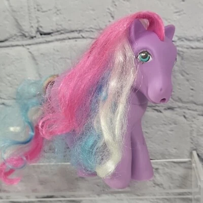 My Little Pony G1 Sippin' Soda Pony "Strawberry Scoops" Vintage Hasbro 1987 Flaw Foto 1 de 4