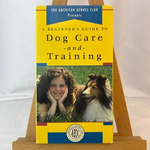 A Beginner's Guide To Dog Care and Training (1993 AKC) VHS Video - Very Nice! - Picture 1 of 4