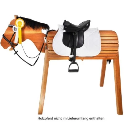 L-Sport Saddle Tournament Set for Wooden Horse with Saddle Pad and Bridle - Image 1 of 4