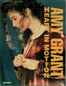Amy Grant Heart In Motion Songs Medium Voice Range  Vocal/Solo Piano Unmarked - Picture 1 of 2