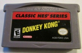Gameboy Advance Game Boy GBA Classic NES Series DONKEY KONG