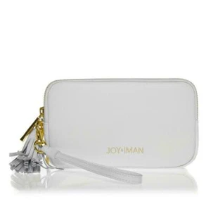 JOY & IMAN Tassel Chic Leather Wallet with RFID, White - Picture 1 of 4