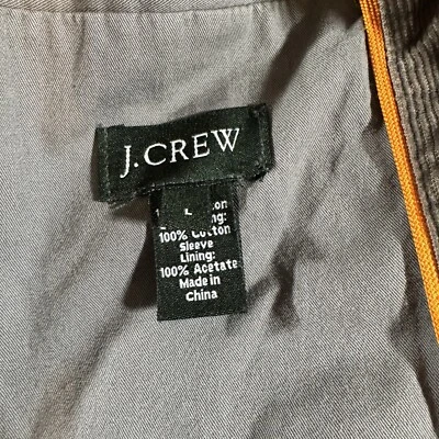 Blazer J Crew Pana Marrón Para Hombres L Abrigo Deportivo Chaqueta Marrón 100% Algodón Preppy Foto 1 de 4