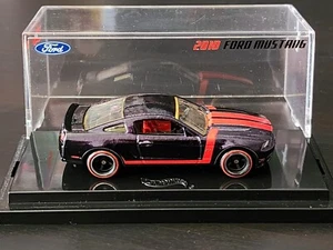 NEW! HOT WHEELS RLC 2010 LA Auto Show Ford Mustang Black/Red ORIGINAL RECEIPT - Picture 1 of 6