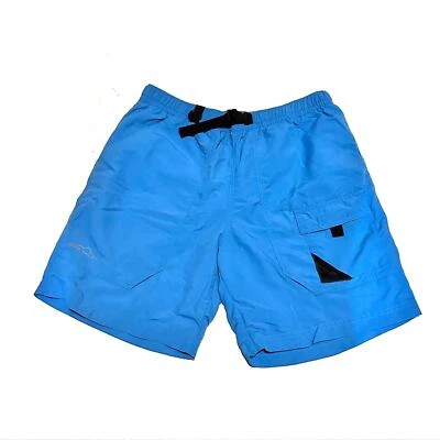 Eddie Bauer Blue Utility Swim Trucks Men's M Medium - Image 1 of 4