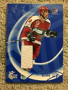 2002-03 Be A Player All Star Edition VALERI BURE Memorabilia #/100 Panthers