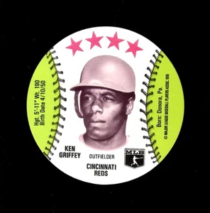Discos MSA Dairy Isle 1976 Ken Griffey Sr Cincinnati Reds como nuevos - Imagen 1 de 2