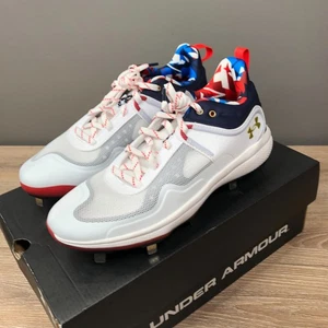 Under Armour Glyde TPU "USA" Softballschuhe – 3026010 100 – Damengröße 9 - Bild 1 von 12