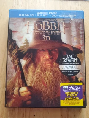 The Hobbit: An Unexpected Journey Blu-Ray Warner Bros. - Image 1 of 4
