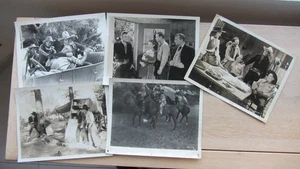 Lot 5 photos Argentiques, ancienne, film ,western ,à identifier , 25X20cm .(22). - Picture 1 of 6