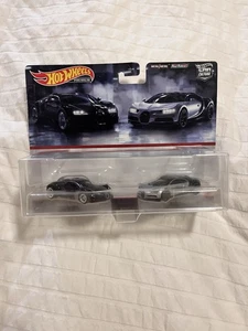NEW - 2024 Hot Wheels 2-Pack Bugatti Veyron and '16 Bugatti Chiron - Picture 1 of 6