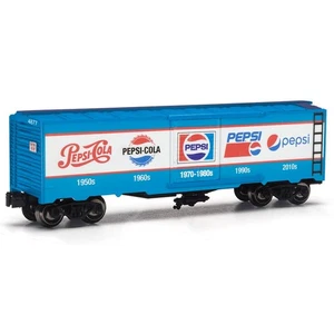 O Gauge Box Car - PEPSI - Decades Logos - New Item - Never Ran - Free Shipping - Picture 1 of 4