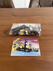 Lego Legoland Pirates Set 6257 Castaway's Raft inc Instructions 80s