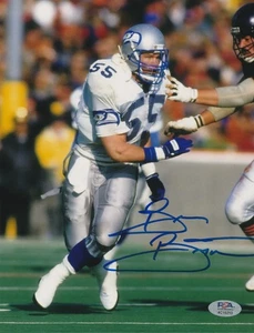 BRIAN BOSWORTH SEATTLE SEAHAWKS PSA AUTHENTICATED ACTION SIGNED 8x10 - Picture 1 of 1