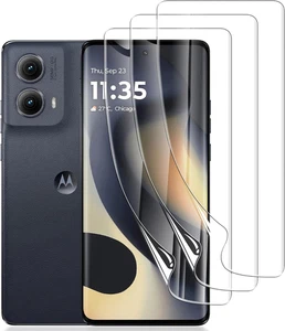 Fotbor Confezione 3 Protezioni Schermo Motorola Moto Edge 2023/2024 Flessibile Soft Scree - Foto 1 di 12