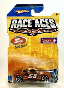 2009 Hot Wheels Race Aces Orange Chrome Chrysler 300C Hemi Target Exclusive - Picture 1 of 5