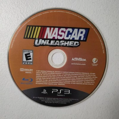 NASCAR Unleashed PlayStation 3 PS3 Game Tested Racing Activision DISC ONLY - Image 1 of 2