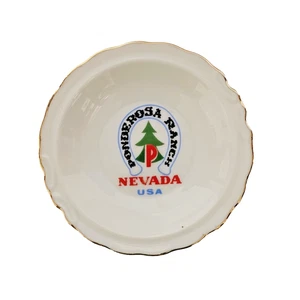 Cenicero/Baratija/Cambio de recuerdo Ponderosa Ranch Bonanza coleccionable de colección LEER - Imagen 1 de 11