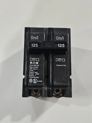 ⚡️Disyuntor intercambiable de 2 polos Eaton BR2125 Foto 1 de 4