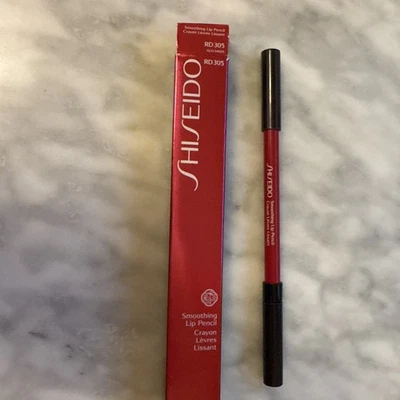 Nuevo lápiz labial suavizante Shiseido RD 305 sirena 0,04 oz/1,2 g RD305 delineador de labios Foto 1 de 4